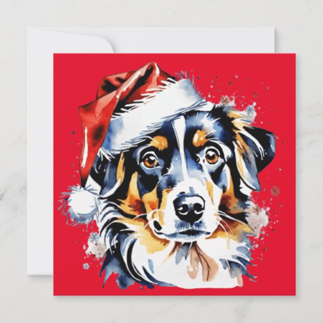 Christmas cute puppy (Front)