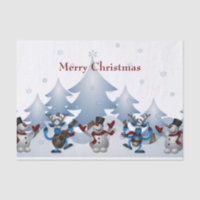 Christmas Cute Snowman and Reindeer Band