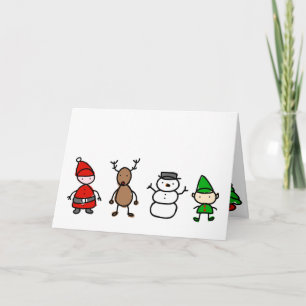 Christmas Cuties Kid Style Card
