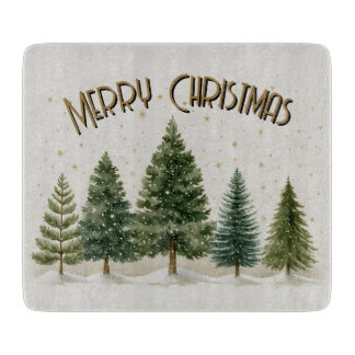Christmas Cutting Board, Tree Board