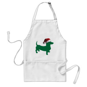 Christmas Dachshunds Standard Apron