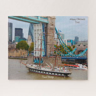 Christmas Dad Tower Bridge Jigsaw Jigsaw Puzzle