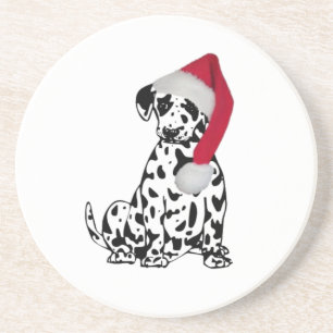 Christmas Dalmatian Coaster