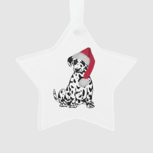 Christmas Dalmatian Ornament