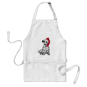 Christmas Dalmatian Standard Apron