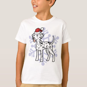 Christmas Dalmatian T-Shirt