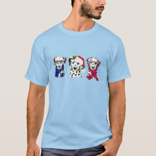 Christmas Dalmatians T-Shirt