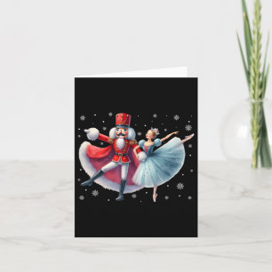 Christmas Dancing Nutcracker Ballet Dance Women Ki Card