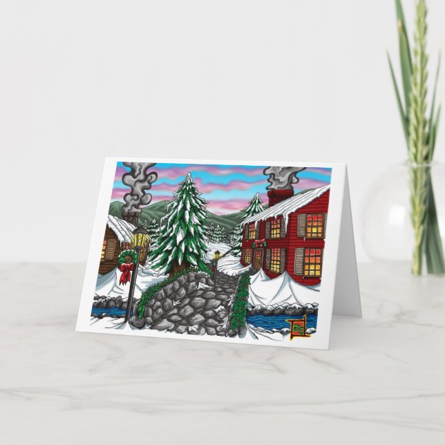 Christmas Day Greeting Card (Front)