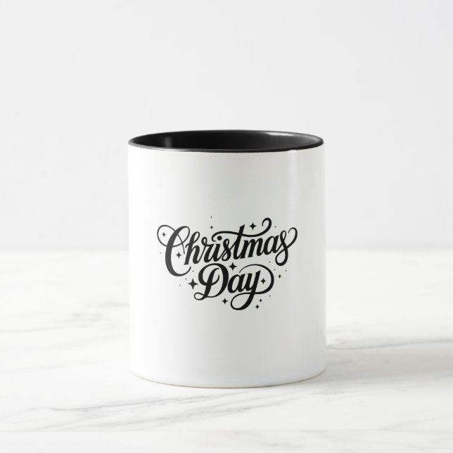 Christmas Day Holiday Mug (Center)
