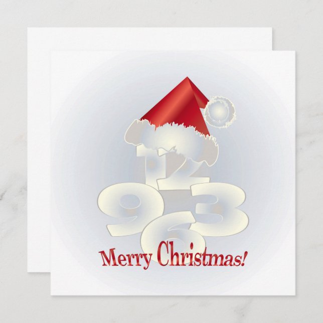 Christmas Day Invitation (Front/Back)