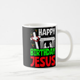 Christmas Day Outfit Happy Birthday Jesus Holiday  Coffee Mug