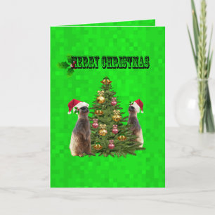 Christmas Day With The Meerkats, Card