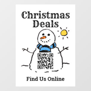 Christmas Deals Online with QR Code