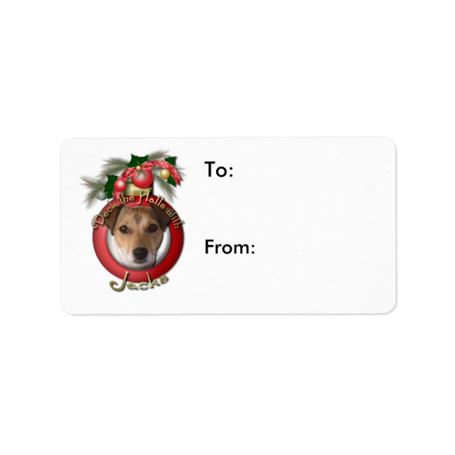 Christmas - Deck the Halls - Jacks Label (Front)