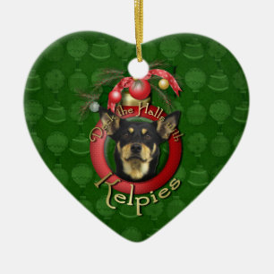 Christmas - Deck the Halls - Kelpies Ceramic Tree Decoration