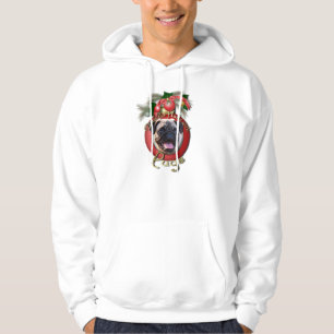Christmas - Deck the Halls - Pugs Hoodie