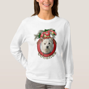 Christmas - Deck the Halls - Westies T-Shirt