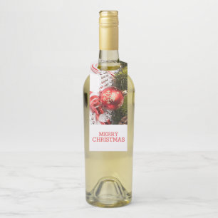 Christmas Decor Bottle Tag