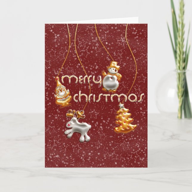 Christmas Decor Holiday Card (Front)
