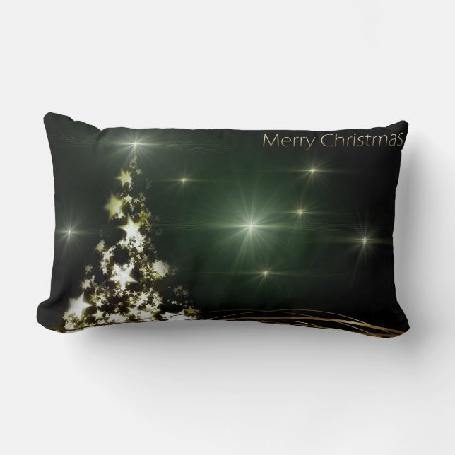 Christmas decor lumbar cushion (Front)