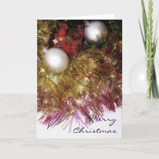 Christmas decoration Card (Front)