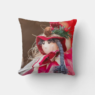 Christmas decoration from Transylvania, Romania Cushion