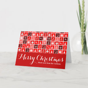 Christmas Decoration Holiday Red Pattern