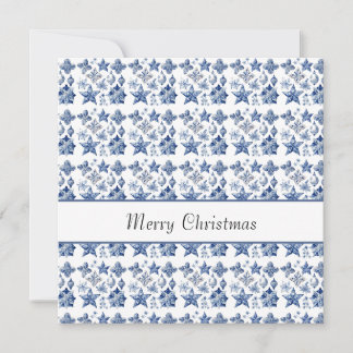 Christmas decoration in Delft Blue customisable