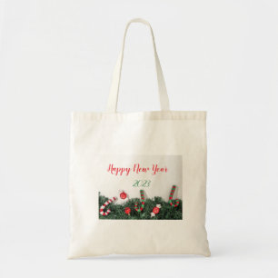  Christmas decoration monogram Tote Bag