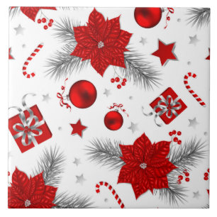 Christmas decoration pattern ceramic tile