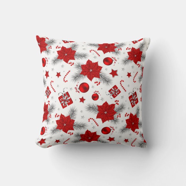Christmas decoration pattern cushion (Front)