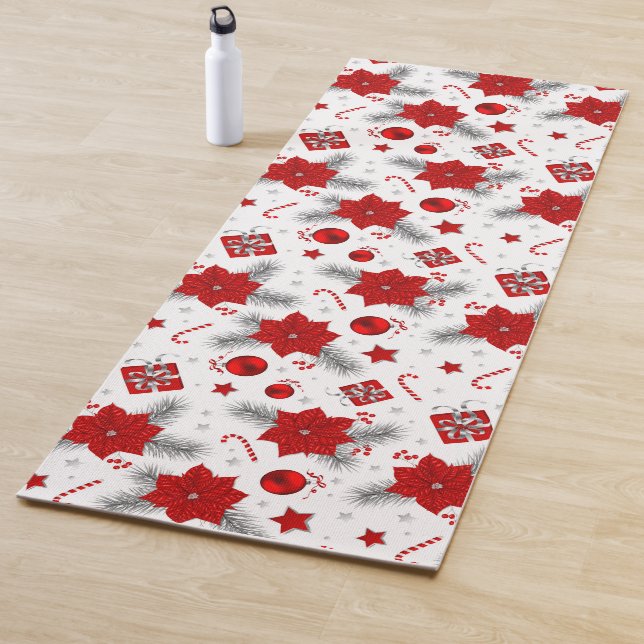 Christmas decoration pattern yoga mat (In Situ)