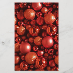 Christmas Decoration Red Baubles