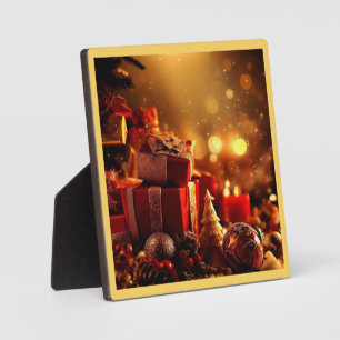 Christmas Decorations 3 Plaque