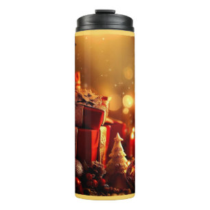 Christmas Decorations 3 Thermal Tumbler