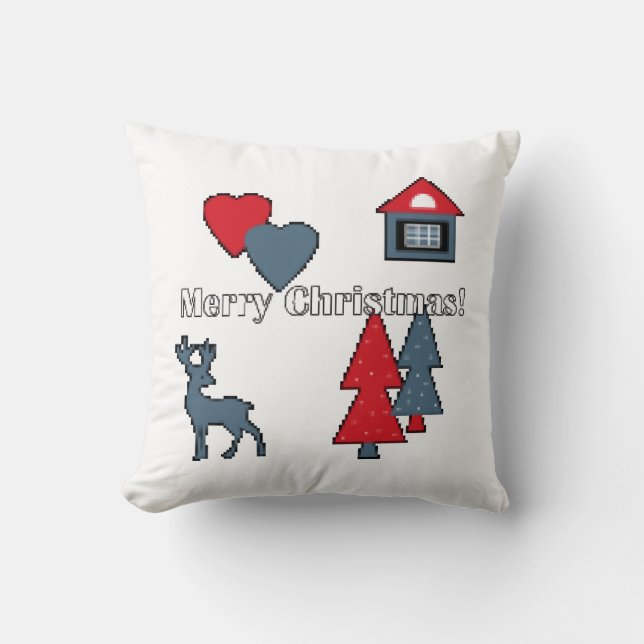Christmas decorations cushion (Front)