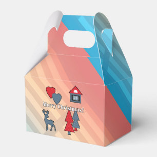 Christmas decorations favour box