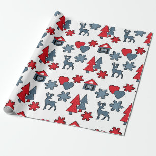 Christmas decorations , gift , decoration , greeti wrapping paper