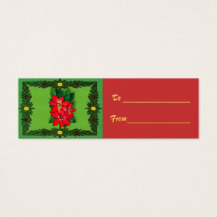 Christmas Decorations Gift Tag