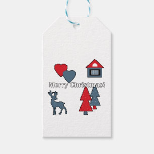 Christmas decorations gift tags