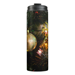Christmas decorations on the Christmas tree Thermal Tumbler