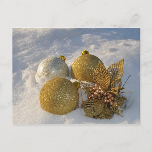 Christmas Decorations postcard (Front)