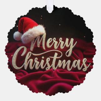 Christmas decorations  tree decoration card