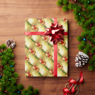 Christmas Decorations Wrapping Paper