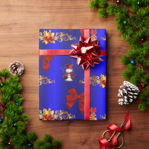 Christmas Decorations Wrapping Paper