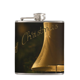 Christmas Decorative Bell Hip Flask