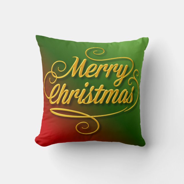 Christmas Decorative Cushion for Holiday Home (Front)