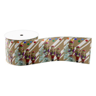 Christmas Decorative Ribbon, Soldier Grosgrain Ribbon