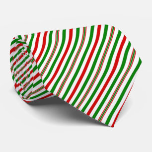 Christmas Decorative Stripes Tie